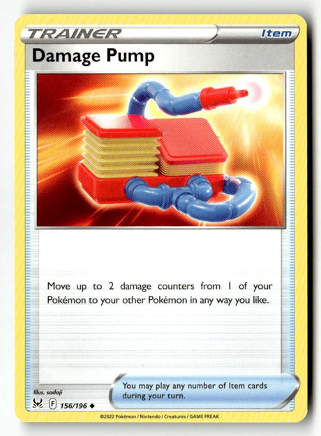 Damage Pump - 156/196 - [SWSH11 - SWSH11: Lost Origin]