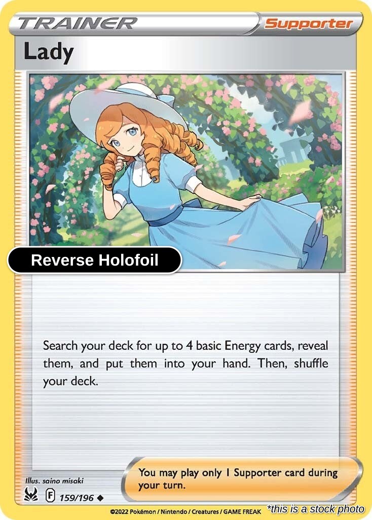 Lady - 159/196 - [SWSH11 - SWSH11: Lost Origin] - Reverse Holofoil