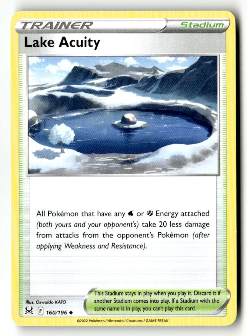 Lake Acuity - 160/196 - [SWSH11 - SWSH11: Lost Origin]