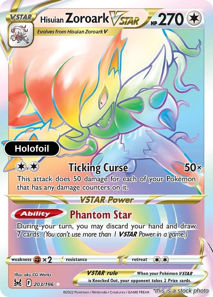 Hisuian Zoroark VSTAR (Secret)