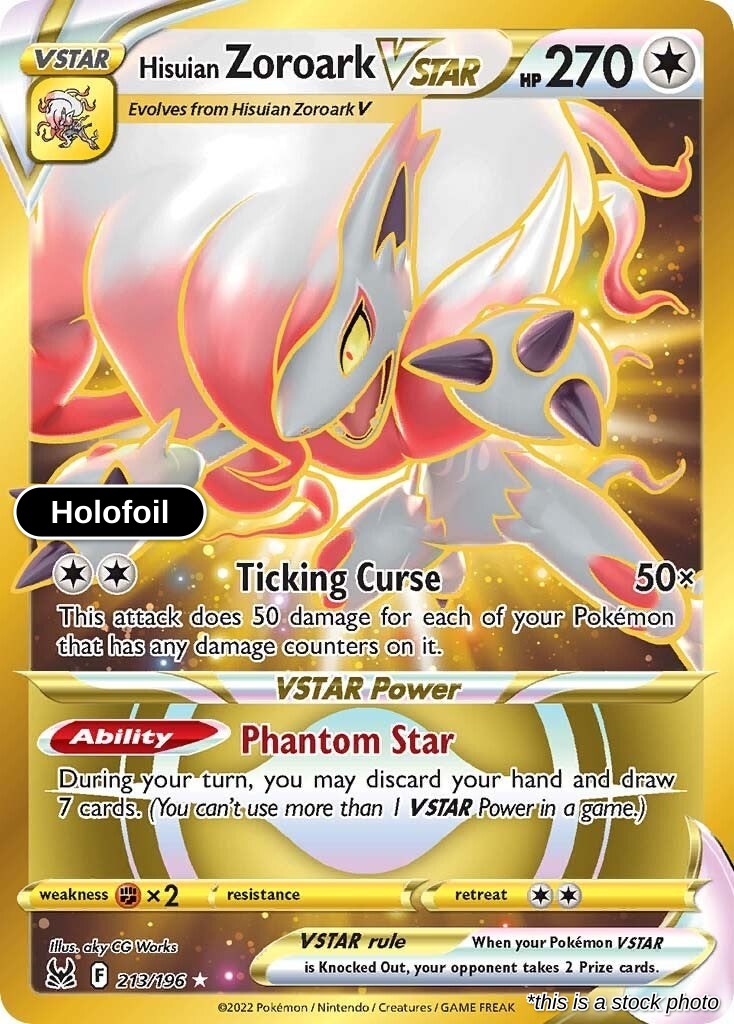 Hisuian Zoroark VSTAR (213) (Secret)