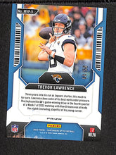 Load image into Gallery viewer, Trevor Lawrence 2023 Panini Contenders Optic MVP Contenders Orange #MVP-5 #/50
