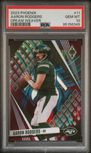 Load image into Gallery viewer, Aaron Rodgers 2023 Panini Phoenix Dream Weaver #11 PSA 10
