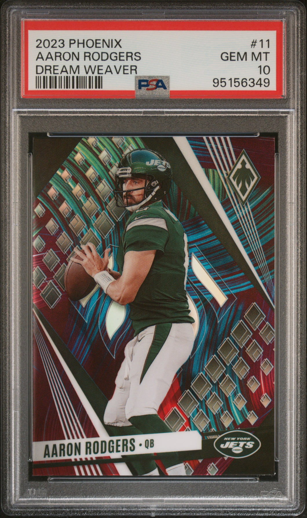 Aaron Rodgers 2023 Panini Phoenix Dream Weaver #11 PSA 10