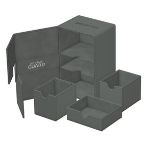 Twin Flip`n`Tray XenoSkin Monocolor - Grey (Holds 160+)