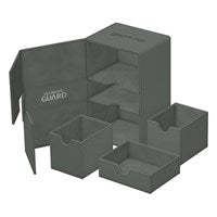 Twin Flip`n`Tray XenoSkin Monocolor - Grey (Holds 160+)