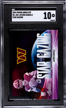 Load image into Gallery viewer, Jayden Daniels 2024 Panini Absolute Star Gazing #SG-JDS SGC 10
