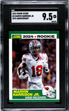 Load image into Gallery viewer, Marvin Harrison Jr. 2024 Score 35th Anniversary Rookies #4 SGC 9.5
