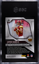 Load image into Gallery viewer, Jayden Daniels 2024 Panini Prizm #347 SGC 9.5
