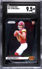 Load image into Gallery viewer, Jayden Daniels 2024 Panini Prizm #347 SGC 9.5
