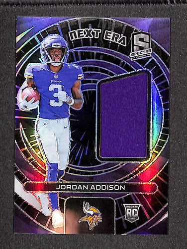 Jordan Addison 2023 Panini Spectra Next Era Hyper #NE-JAD #/75