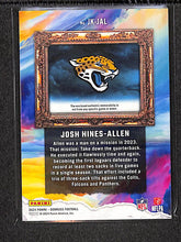 Load image into Gallery viewer, Josh Hines-Allen 2024 Donruss Jersey Kings Studio Series #JK-JAL #/100
