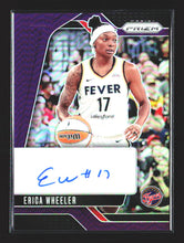 Load image into Gallery viewer, Erica Wheeler 2024 Panini Prizm WNBA Signatures Prizms Purple #SG-EW #/49

