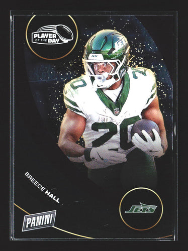 Breece Hall 2024 Panini Player of the Day Purple #41 #/25