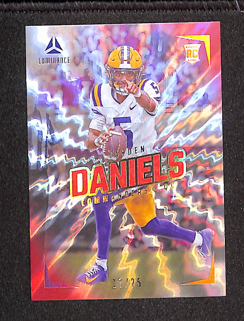 Jayden Daniels 2023 Panini Luminance #102 #21/75