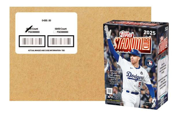 2025 Topps Stadium Club Baseball Blaster 40-Box Case