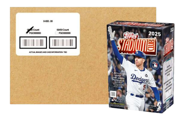 2025 Topps Stadium Club Baseball Blaster 40-Box Case