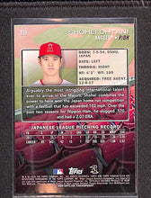 Load image into Gallery viewer, Shohei Ohtani 2018 Topps Stadium Club At Podium #138
