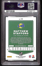 Load image into Gallery viewer, Matthew Stafford 2021 Panini Donruss Press Proof Premium #139 PSA 10
