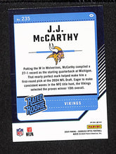 Load image into Gallery viewer, J.J. McCarthy 2024 Donruss Optic Holo #235
