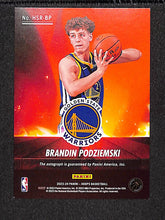 Load image into Gallery viewer, Brandin Podziemski 2023-24 Hoops Hot Signatures Rookie #HSR-BP
