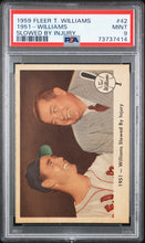Load image into Gallery viewer, 1951-Williams 1959 Fleer Ted Williams Slowed By Injury #42 PSA 9
