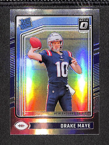 Drake Maye 2024 Donruss Optic Holo #229