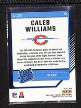 Load image into Gallery viewer, Caleb Williams 2024 Donruss Optic Blue Hyper #201
