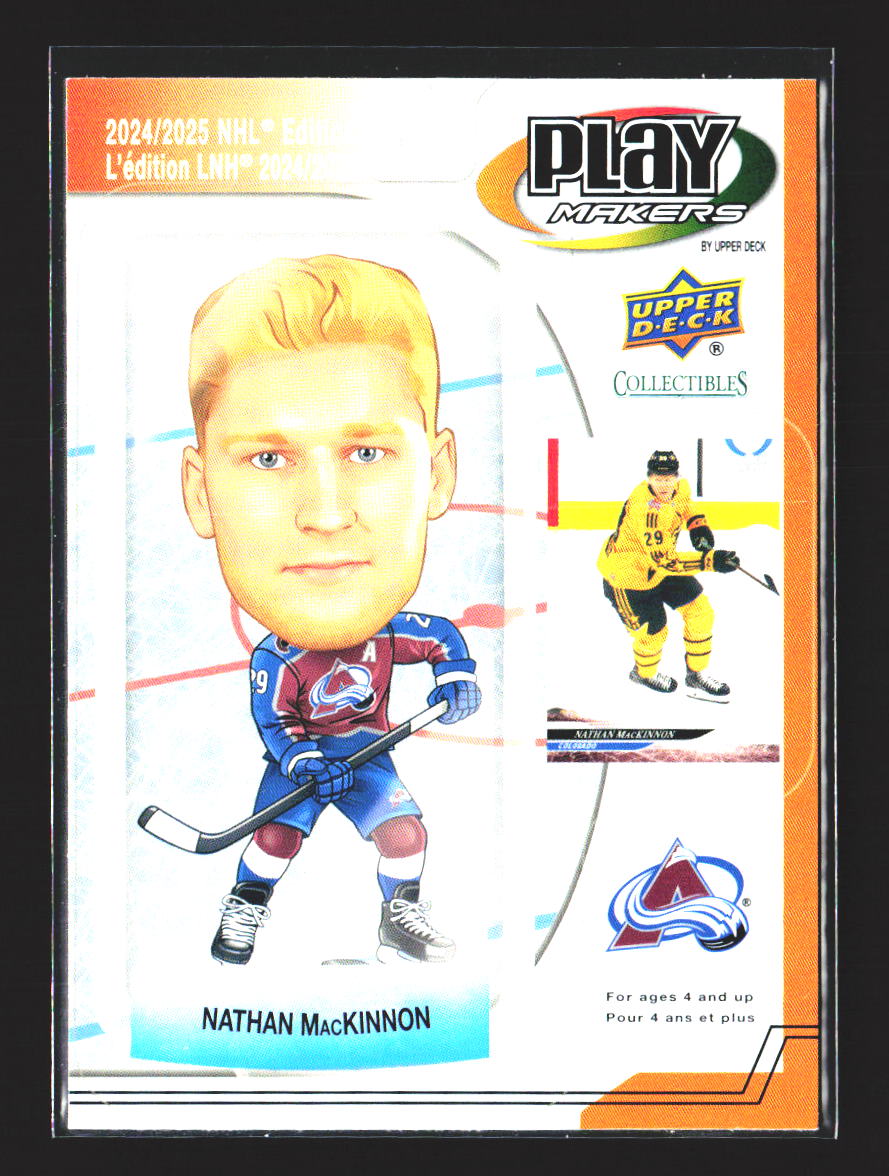 Nathan MacKinnon 2024-25 Upper Deck Playmakers #PM-4