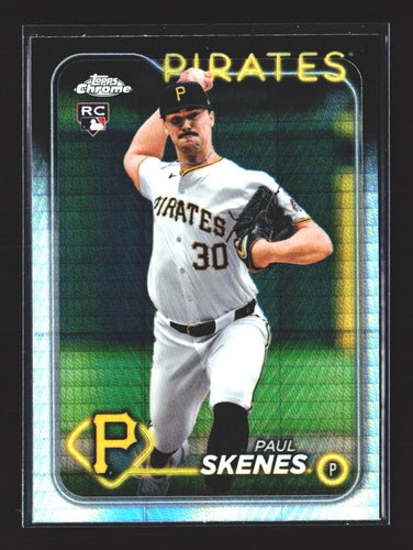 Paul Skenes 2024 Topps Chrome Update Prism Refractors #USC88