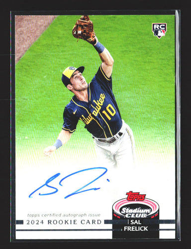 Sal Frelick 2024 Stadium Club Rookie Design Variations Autographs #RDVA-SF