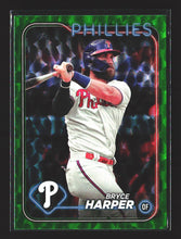 Load image into Gallery viewer, Bryce Harper 2024 Topps Green Crackle Foil #200 #/499
