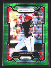 Load image into Gallery viewer, James Wood 2024 Panini Prizm Green Pulsar Prizms #129 #/25
