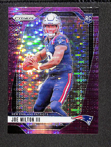 Joe Milton III 2024 Panini Prizm Purple Pulsar #354