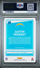 Load image into Gallery viewer, Justin Herbert 2020 Donruss #303 PSA 9
