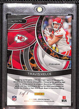 Load image into Gallery viewer, Travis Kelce 2023 Panini Spectra Chromatic Gold #CH-TK #/1
