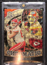 Load image into Gallery viewer, Travis Kelce 2023 Panini Spectra Chromatic Gold #CH-TK #/1
