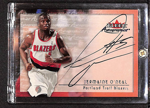 Jermaine O'Neal 2000-01 Fleer Tradition Autographics #NNO