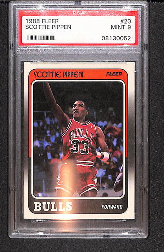 Scottie Pippen 1988-89 Fleer #20 PSA 9