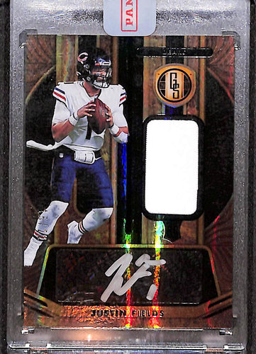 Justin Fields 2021 Gold Standard Rookie Jersey Autographs Premium #203 #/22