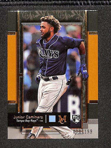 Junior Caminero 2024 Topps Museum Collection Gold #74 #/199