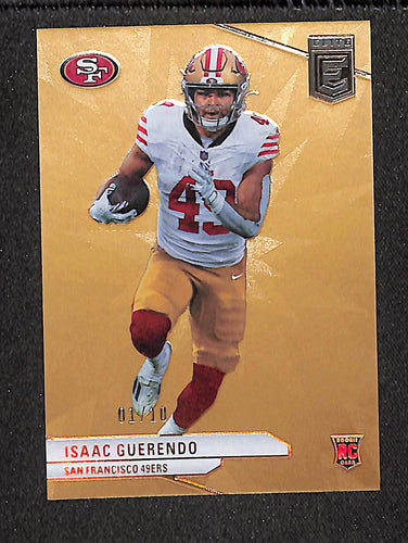 Isaac Guerendo 2024 Donruss Elite Gold #184 #/10