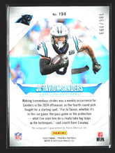 Load image into Gallery viewer, Ja&#39;Tavion Sanders 2024 Panini Phoenix Autographs Silver #194 #/199
