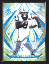 Load image into Gallery viewer, Ja&#39;Tavion Sanders 2024 Panini Phoenix Autographs Silver #194 #/199
