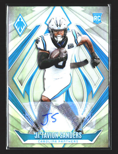 Ja'Tavion Sanders 2024 Panini Phoenix Autographs Silver #194 #/199