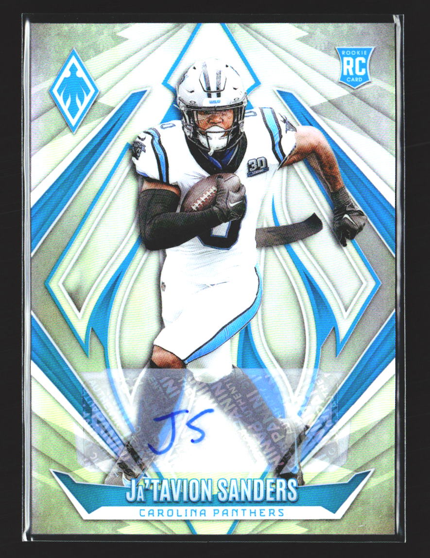 Ja'Tavion Sanders 2024 Panini Phoenix Autographs Silver #194 #/199
