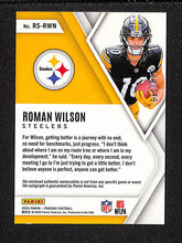 Load image into Gallery viewer, Roman Wilson 2024 Panini Phoenix Rookie Silhouettes #RS-RWN #/299
