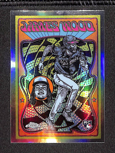 James Wood 2025 Topps Chrome Ultra Violet All-Stars #UV-11