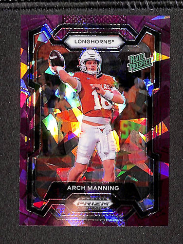 Arch Manning 2024 Panini Prizm Draft Picks Purple Ice #192 #/149