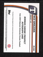 Load image into Gallery viewer, Nico Iamaleava 2024 Bowman University Chrome Prospect Autographs #PA-NIA
